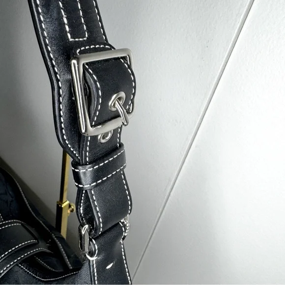 🖤 Coach Soho Signature Jacquard Buckle Hobo Bag - Picture 3 of 16